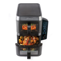 Salter VertiCook View Air Fryer Vertical Dual Drawer Space Saving 12 Functions