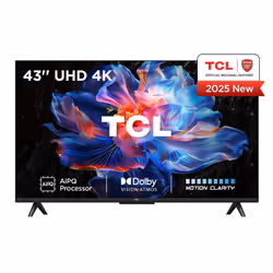 TCL 43" Inch V6C 4K LED Smart TV Ultra HD HDR 43V6C
