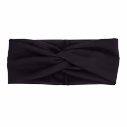 Shimmer Anna Shine Black Headbands for Women (Twist)