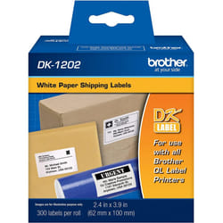 Brother DK1202 White DK