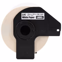 Brother DK-12473PK printer label White Self-adhesive printer label