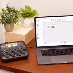 Brother PTD610BT label printer Thermal transfer 180 x 360 DPI 30 mm/sec Wired & Wireless TZe Bluetooth QWERTY