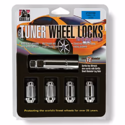 gorilla Automotive 21631SD Small Diameter Wheel Locks 12mm x 150 Thread Size