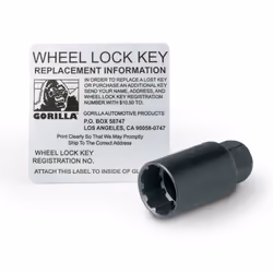 Gorilla Automotive 71641NBC Wheel Lock System