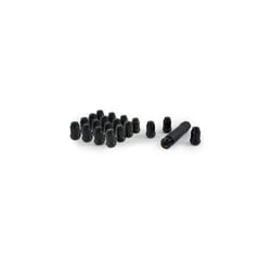 Gorilla Automotive 21133BC Small Diameter Acorn Black 5 Lug Kit 12mm x 150 Thread Size  Pack of 20