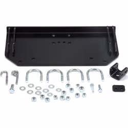 WARN 102770 Center Plow Mount Kit for Yamaha Grizzly and Kodiak Black