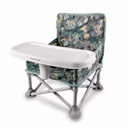 Summer Infant Pop N Sit Portable Booster DLX Jungle Botanical