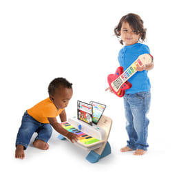 Baby Einstein Together in Tune Piano & Guitar Bundle  Safe Wireless Wooden Musical Toddler Toys  Magic Touch  6 Months+