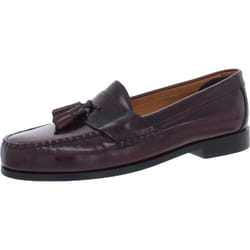 Johnston & Murphy Hayes Tassel Loafer Burgundy 11.5 M (D)