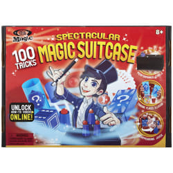 Ideal Magic Spectacular Magic Suitcase  Easy Way to Learn Magic Tricks with Props  Perfect for Beginner Magicians  Over 100 Tricks  For Ages 8 and up