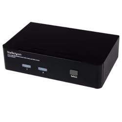 StarTech.com 2 Port USB HDMI KVM Switch with Audio and USB 2.0 Hub - 1