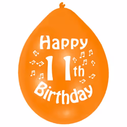 Amscan INT995554, Toy balloon, Latex, Birthday, 1 pc(s)