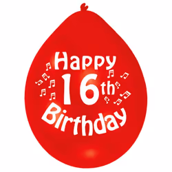 Amscan INT995560, Toy balloon, Latex, Birthday, 1 pc(s)