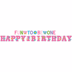 Amscan 120112, Bunting banner, Birthday, 1830 mm, 100 mm