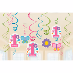 Amscan 670367, Multicolour, Birthday, Female, 12 pc(s)