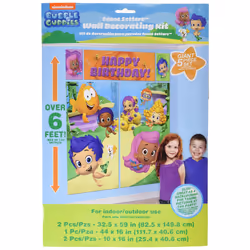 Bubble Guppies Wall Poster Decorating Kit (5pc)