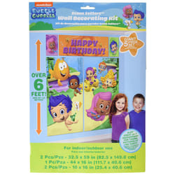 Bubble Guppies Wall Poster Decorating Kit (5pc)