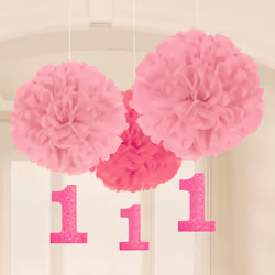 Amscan 180028, Pink, 3 pc(s)