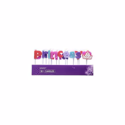 Princess Pick Candles - /18