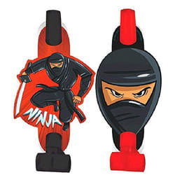 American Greetings Ninja Blowouts Party Blow Outs  5""  Multicolor