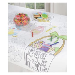 Amscan 9900549 disposable tablecloth Plastic Gold