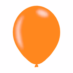 Amscan 9900640, Toy balloon, Latex, Orange, 27.5 cm, 1 pc(s)