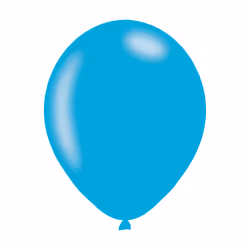 Amscan 9900646, Toy balloon, Latex, Blue, 27.5 cm, 1 pc(s)