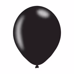 Amscan 9900650, Toy balloon, Latex, Black, 27.5 cm, 1 pc(s)