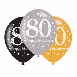Amscan 9900974, Toy balloon, Latex, Gold, Birthday, 27.5 cm, 1 pc(s)