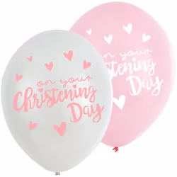 Amscan 9901950, Toy balloon, Latex, Pink, 27.5 cm, 1 pc(s)