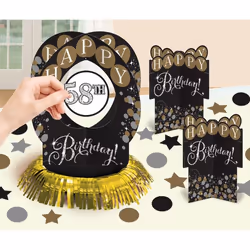 Amscan 281873, Gold, 9 pc(s)