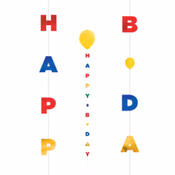 Amscan 110455, Toy balloon, Birthday, 1 pc(s)
