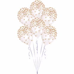 Amscan 9902934, Toy balloon, Latex, Gold, 27.5 cm, 1 pc(s)