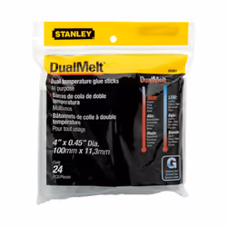 Stanley GS20DT Dual Temperature 4-Inch Glue Sticks 24-Pack