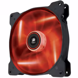 Corsair Air Series AF140-LED 140mm Quiet Edition High Airflow LED Fan - Red (Single Pack)