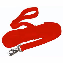 Hamilton Single Thick Nylon Horse Longe Line with Swivel Snap 1-Inch/26-Feet Red