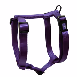 Hamilton Adjustable Comfort Nylon Dog Harness  Purple  1"""" x 40-50""""