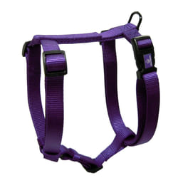 Hamilton Adjustable Comfort Nylon Dog Harness  Purple  1"""" x 40-50""""