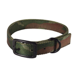 Hamilton Double Thick Nylon Sports Dog Collar  1 by 24-Inch  Camouflage