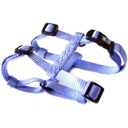 Hamilton Adjustable Comfort Nylon Dog Harness  Berry Blue  5/8"""" x 12-20""""