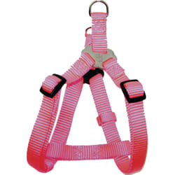 Hamilton Adjustable Easy-On Step-in Style Dog Harness  1-Inch by 30-40-Inch  Large  Hot Pink