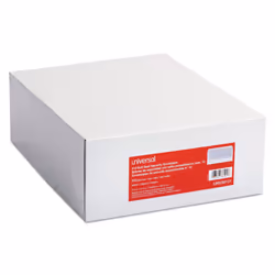 Universal 36101 Self-Seal Business Envelope  Security Tint  #10  4 1/8 x 9 1/2  White  500/Box
