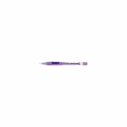 Pentel Quicker Clicker Mechanical Pencil  0.7 mm  2HB Hardness  Refillable  Transparent Violet Barrel