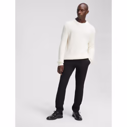 Calvin Klein Men's Slim Fit Infinite Flex Chinos  Black  34W x 32L