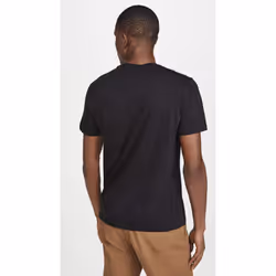 Calvin Klein Men's Short Sleeve Monogram Logo T-Shirt  Black Unbox  La