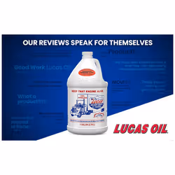 Lucas Oil 10002 Heavy Duty Oil Stabilizer, 3.785 Litre, White