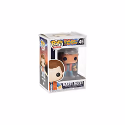 POP! Vinyl Back to the Future Marty McFly Character Figures Miniature 3400