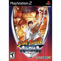 Capcom Street Fighter Alpha Anthology, PS2, ESP, PlayStation 2, Multiplayer mode, T (Teen)