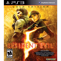 Capcom Resident Evil 5 Gold, PS3, PlayStation 3, Multiplayer mode, M (Mature)