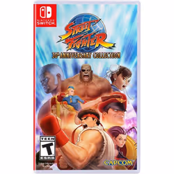 Capcom Street Fighter 30th Anniversary Collection, Switch, Nintendo Switch, Multiplayer mode, T (Teen)